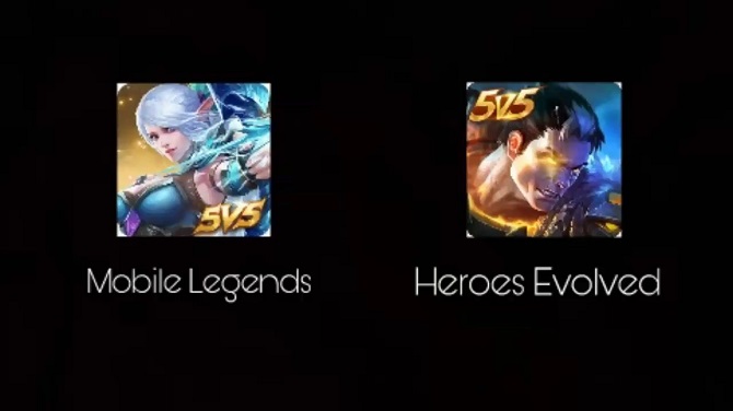 heroes evolved vs mobile legends