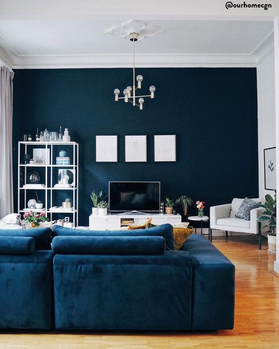 blue home decor