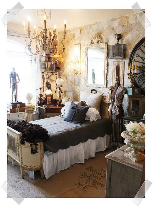 Shabby Chic Woman Bedroom