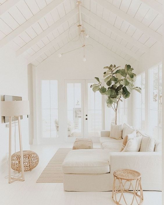 White home design