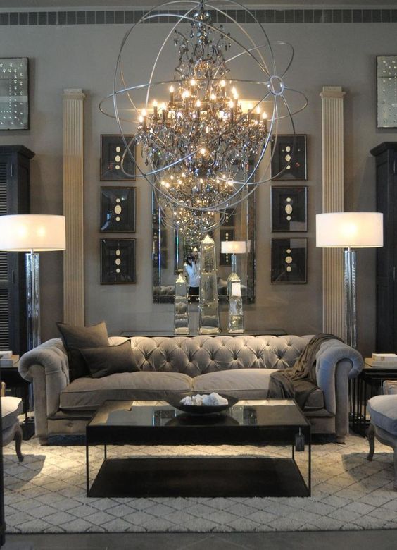 hollywood glam furniture ideas