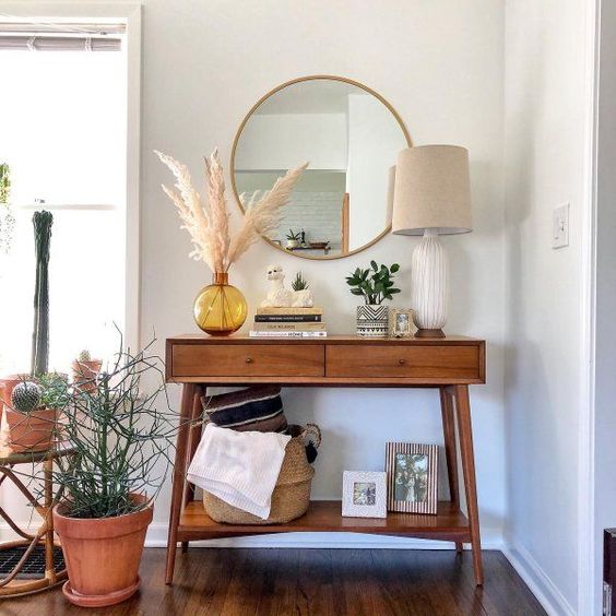 vintage living room