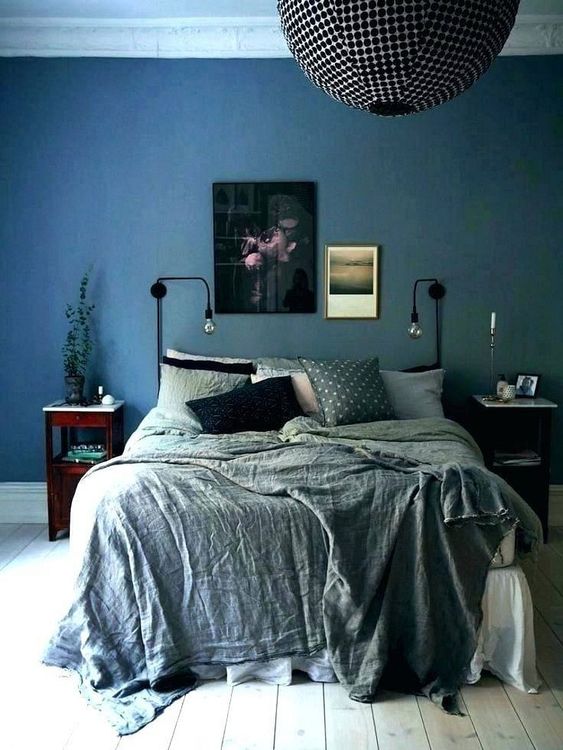 Blue Woman Bedroom