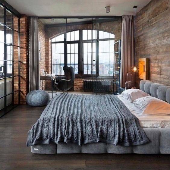 Industrial Bedroom Decor Ideas