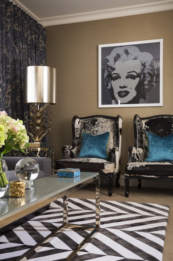 hollywood glam furniture ideas