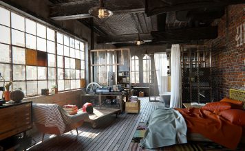 Using Industrial Bedroom Decor Ideas in Your Loft